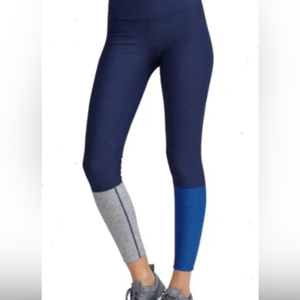 Original outdoor voices color block knit leggings, like new XS